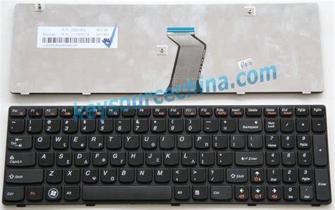 PN25201864 LENOVO IdeaPad G580 G585 V580 V585 Z580 Z585 Greek(GK) Keyboard πληκτρολόγιο-ελληνικό ...