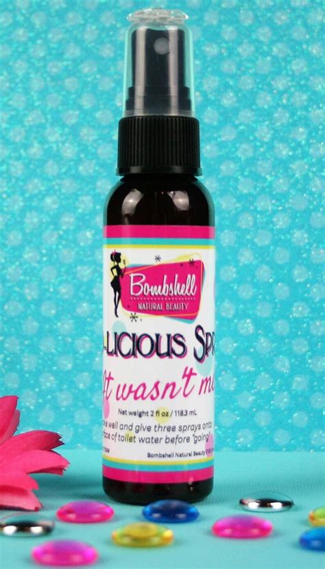 Poo Licious Poo-Spray Scented with Essential Oil or | Etsy