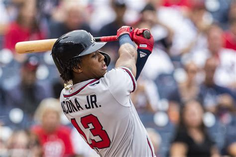 MLB roundup: Ronald Acuna, Braves pound Nationals, clinch playoff spot ...