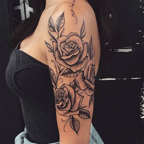 Top 10 half sleeve rose tattoo ideas and inspiration