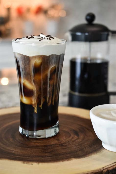 Irish Cream Iced Coffee Mocktail