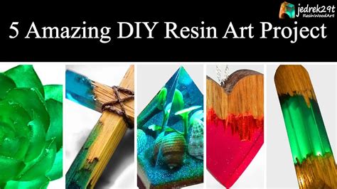 5 MOST Amazing DIY Ideas from Epoxy RESIN. SIMPLE Tutorial / Resin Art /... | Diy resin crafts ...