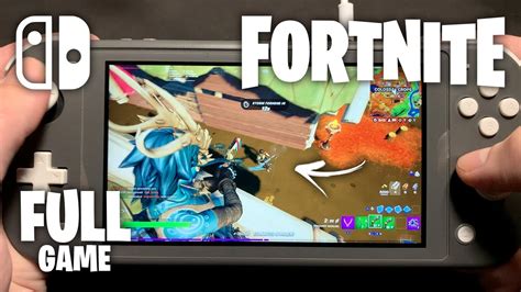 Fortnite on Nintendo Switch Lite #340 - FULL GAME - YouTube