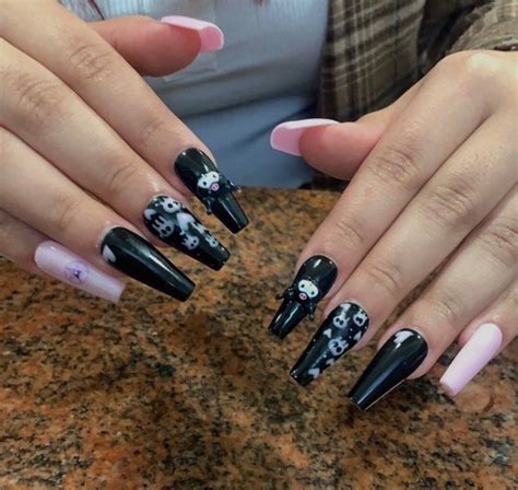 Kuromi Nails - Etsy