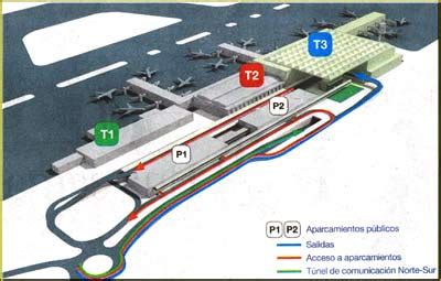 Car hire Malaga airport map, car rental, Costa del Sol, Andalucia Spain.