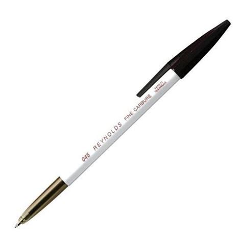 Reynolds 045 Ball Pen, Black Pack of 10