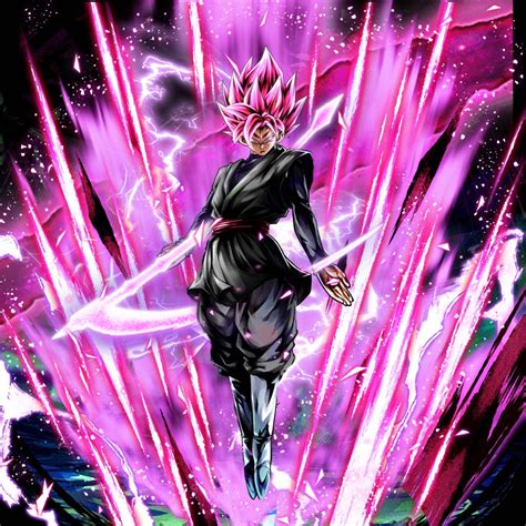 Download Black Goku Super Saiyan Rose Artwork Wallpaper | Wallpapers.com