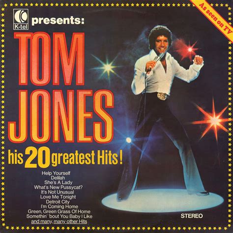 Tom Jones - His 20 Greatest Hits! (1978, Vinyl) | Discogs