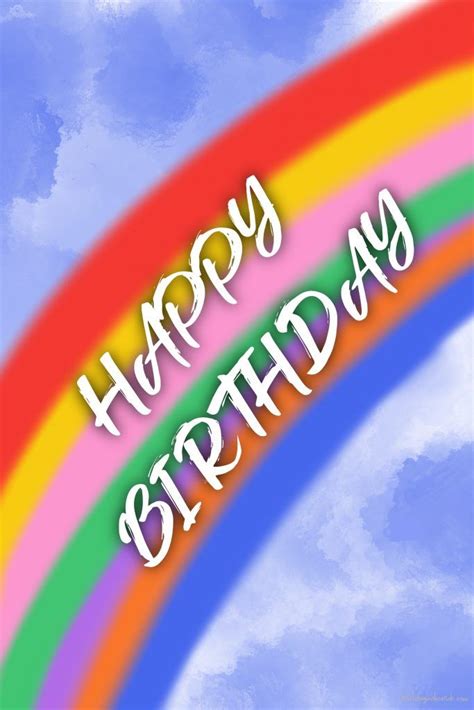 Happy Birthday Rainbow Quotes - ShortQuotes.cc