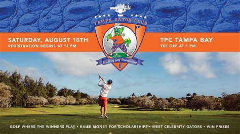 TGC Celebrity Golf Tournament, Tampa FL - Aug 10, 2019 - 12:00 PM