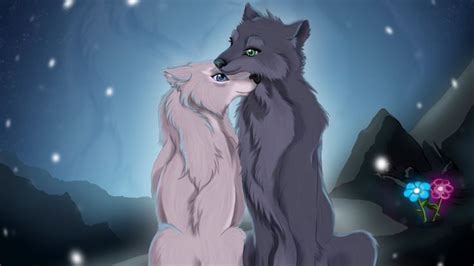 Anime Wolf Couple