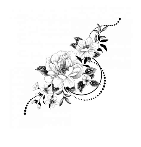 Free Black And White Sunflower Tattoo Designs, Download Free Black And White Sunflower Tattoo ...