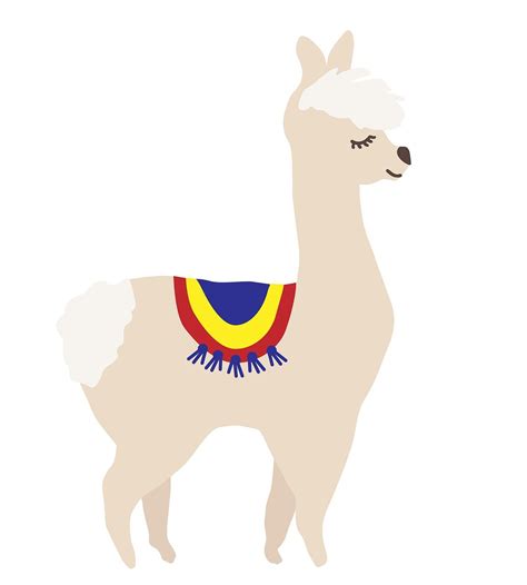 Llama Dibujos Animados Linda - Imagen gratis en Pixabay - Pixabay