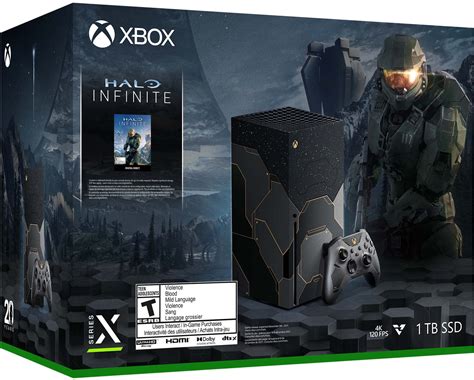 Microsoft- Xbox -Series- -X- Gaming Console -Halo-Infinite Limited Edition - Black - Walmart.com