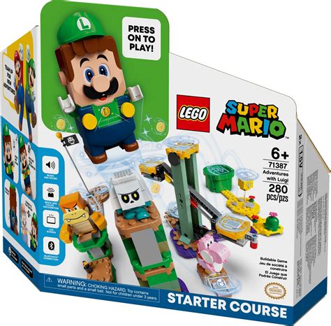 LEGO 71387 Adventures with Luigi Starter Course (Super Mario) - Kite ...