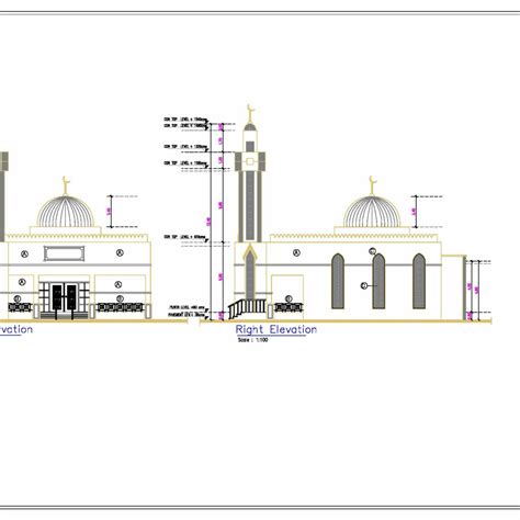 Mosque design autocad file - supermarketsop