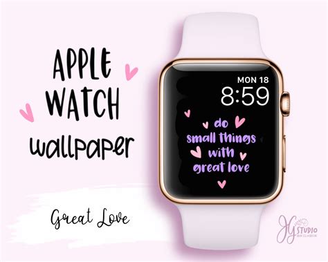 Apple Watch Wallpaper Great Love for Your Apple Watch Face - Etsy Australia