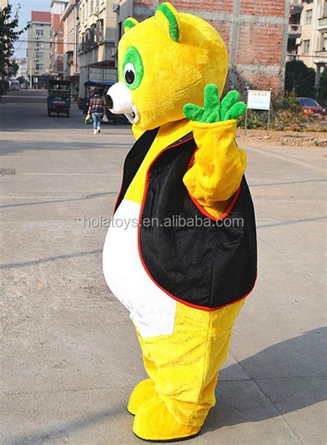 Fat Special Agent Oso Costume/mascot Costume/bear Costume - Buy Special Agent Oso Costume,Mascot ...