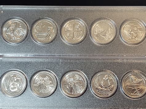 2019 & 2020 Complete set of W mint mark quarters in holders – Bweave1coins