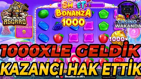 🍭SWEET BONANZA 1000 YENİ OYUN 🍭1000XLE UÇTUK I| SLOT OYUNLARI big bass bonanza MAX 1000X bigger ...