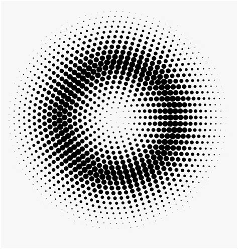 Clip Art Halftone Gradient Photoshop - Halftone Pattern Circle Png ...