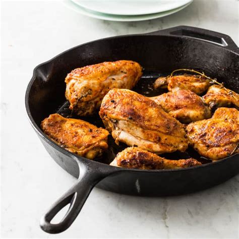 Cast Iron Baked Chicken | America's Test Kitchen Recipe