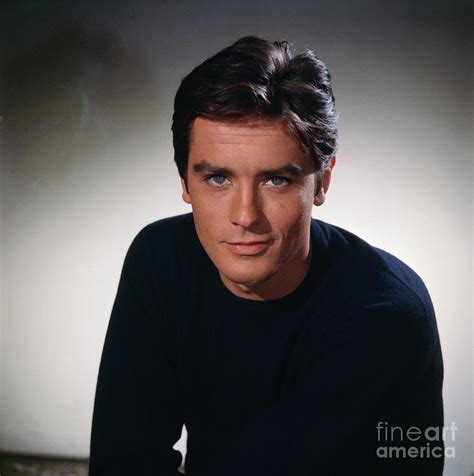 French Actor Alain Delon by Bettmann