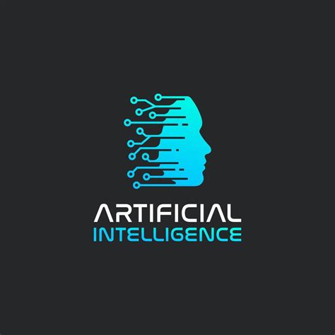 Artificial Intelligence AI Logo Human technology human digital, robot tech icon design vector ...