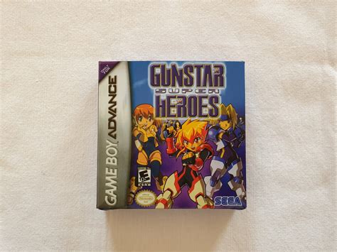 Gunstar Super Heroes Gameboy Advance GBA Box With Insert | Etsy