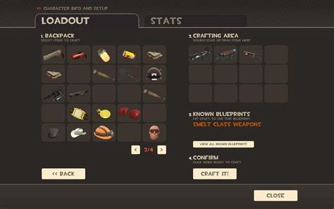 Team Fortress 2 Crafting Blueprints – How to create hats, weapons, and ...