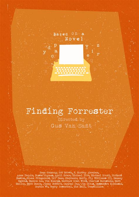 Finding Forrester Poster