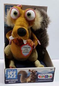 NIB ICE AGE 4 CONTINENTAL DRIFT SHIVERING SCRAT PLUSH STUFFED DOLL TOY MOVIE | eBay