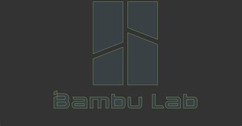 Bambu Lab Logo's SVG by Brody | Download free STL model | Printables.com