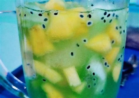 Resep Es buah sirup pandan oleh Dapur Nugie - Cookpad