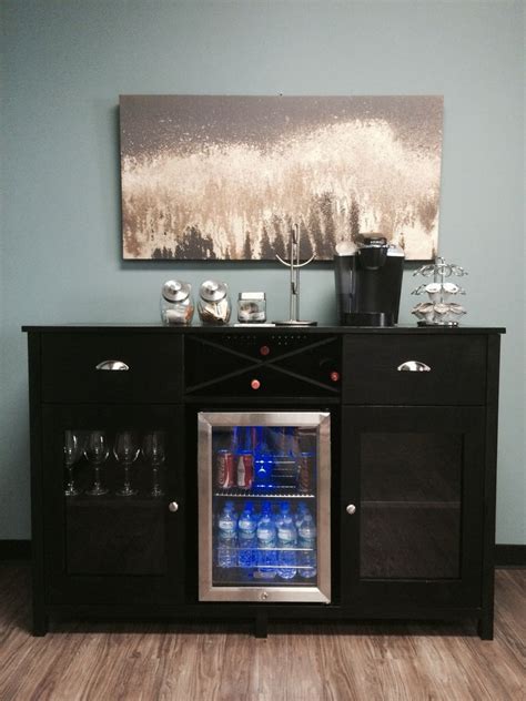 Bar Cabinet With Fridge Space – HOMYSTYLE