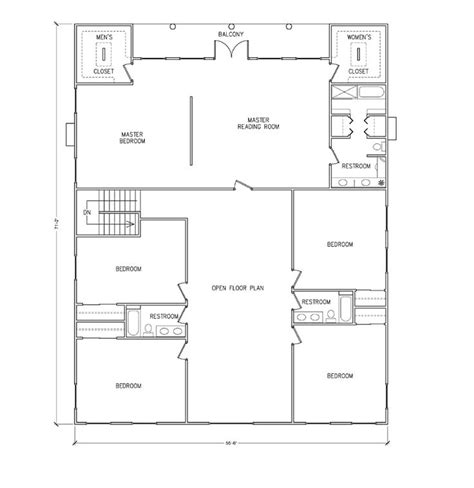 30X50 Metal Building Floor Plans - floorplans.click