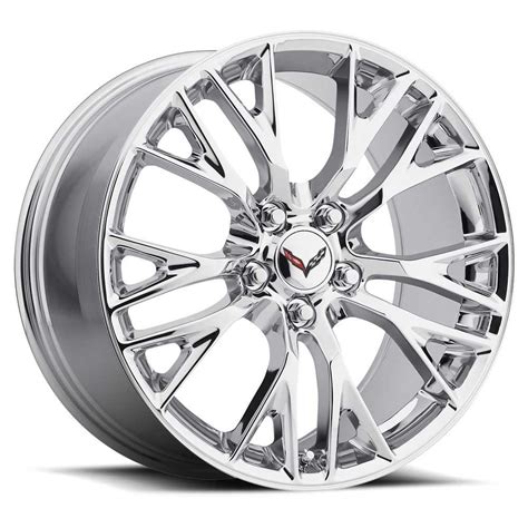 C7 Z06 Corvette Reproduction Wheels for C6 Corvette – Chrome