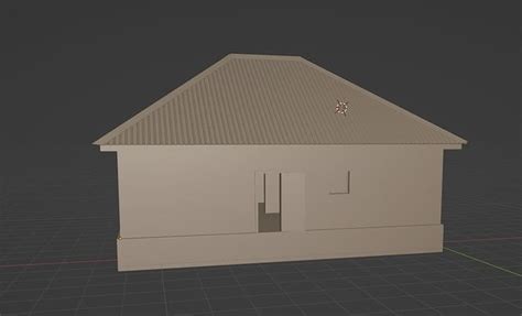 3D Blender house 3D model | CGTrader