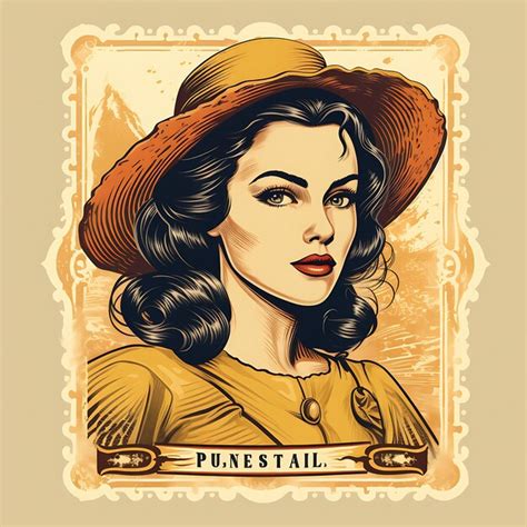 Premium AI Image | A Set Of Postal Stamp 2D Design With Vintage Style Frame Vector Creative Flat ...