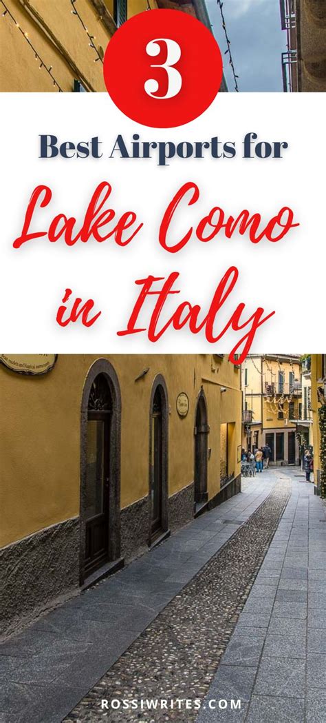 Pin Me - Nearest Airports to Lake Como, Italy - Transfer Options ...