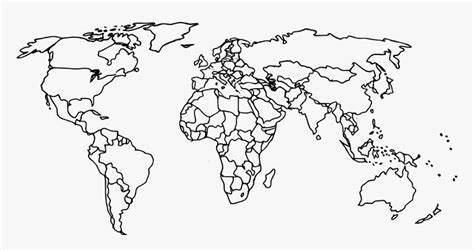 Blank Map With Countries Hd Png Download Kindpng | Images and Photos finder