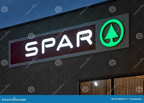 Spar Logo On One Of Supermarkets, Signboard Editorial Image ...