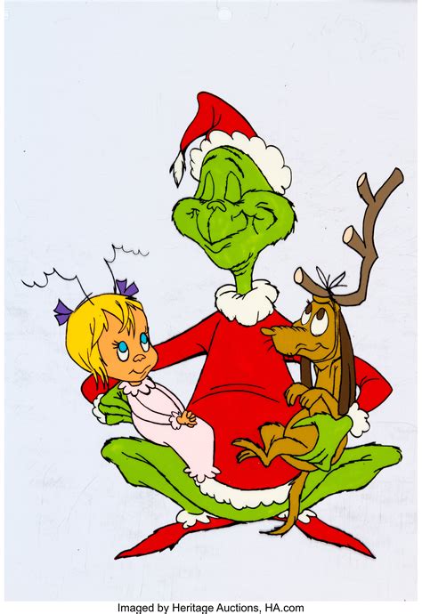 Dr. Seuss' How the Grinch Stole Christmas Grinch and Cindy Lou Who | Lot #94657 | Heritage Auctions