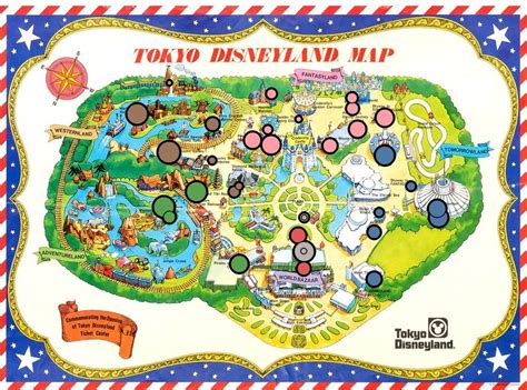 Robinet Variété Mitaines disneyland map of attractions Intime doccasion Cilia