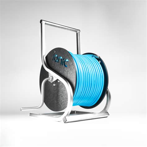 Stainless Steel Hose Reel - Hand Carriable - Ionic Systems - The Reach & Wash® System