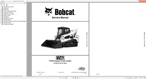 Bobcat Compact Track Loader T740 Service Manual_7252367