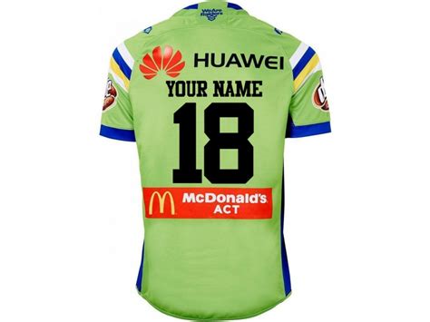 Canberra Raiders 2018 Men's Home Jersey