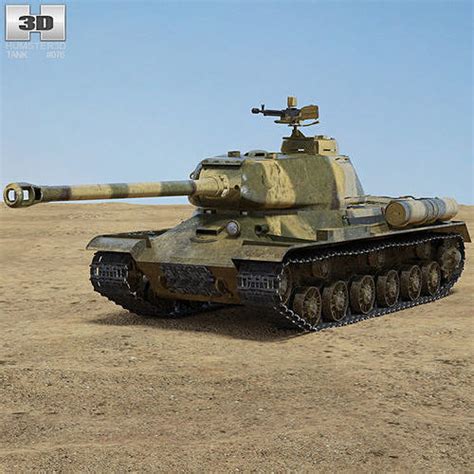 IS-2 Tank 3D model | CGTrader