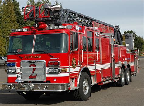 Check out the new, big, red fire truck of Portland Fire & Rescue | Northeast Portland | KATU.com ...