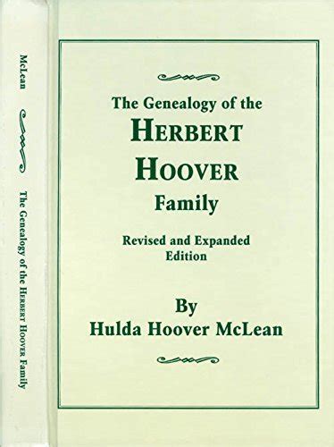 Genealogy Herbert Hoover Family - AbeBooks